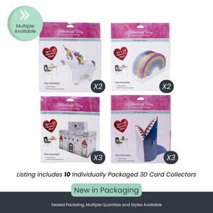 3D Valentine’s Day Card Collector (Pack of 10)